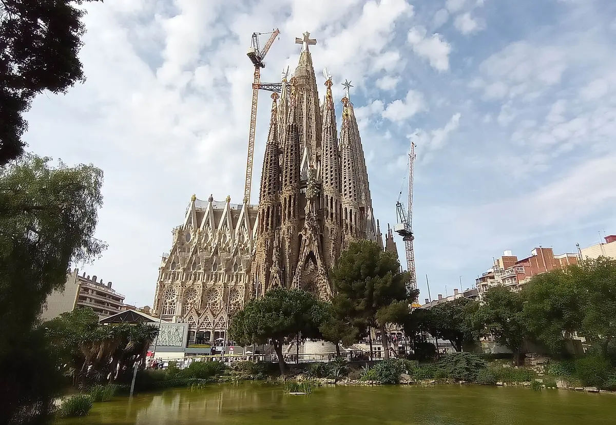 The Sagrada Familia in Barcelona
