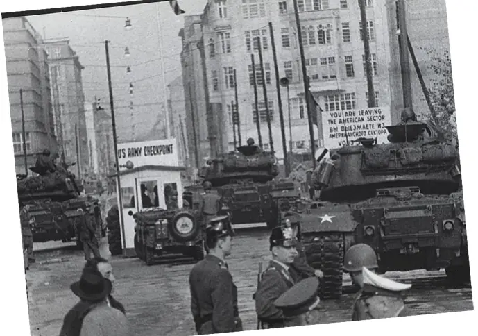 Checkpoint Charlie in Berlin