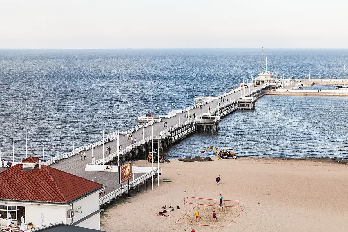 The pier in Sopot
