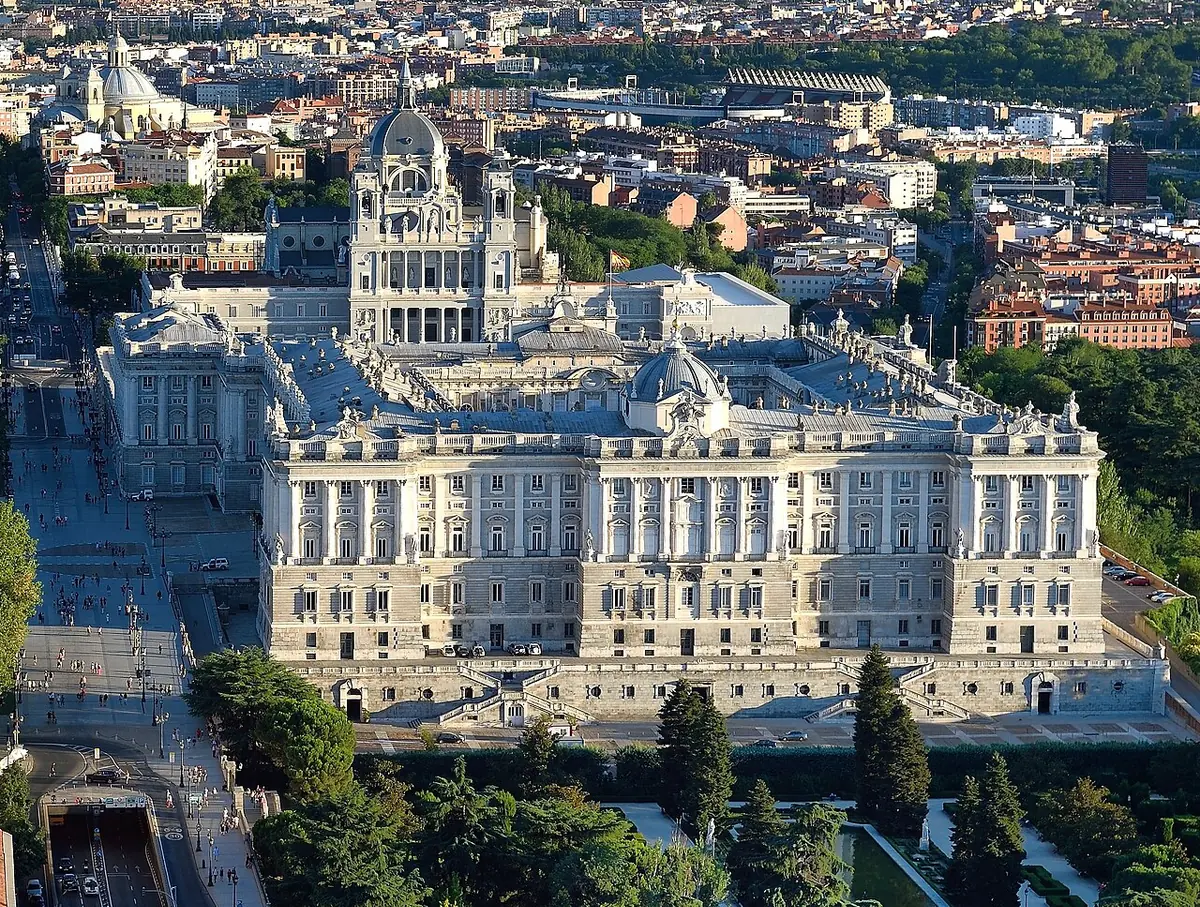 The Royal Palace in Madrid